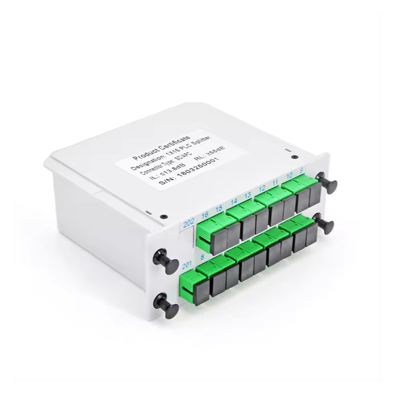 GSG-LGX-1x16-SC APC Fiberoptisk PLC Splitter