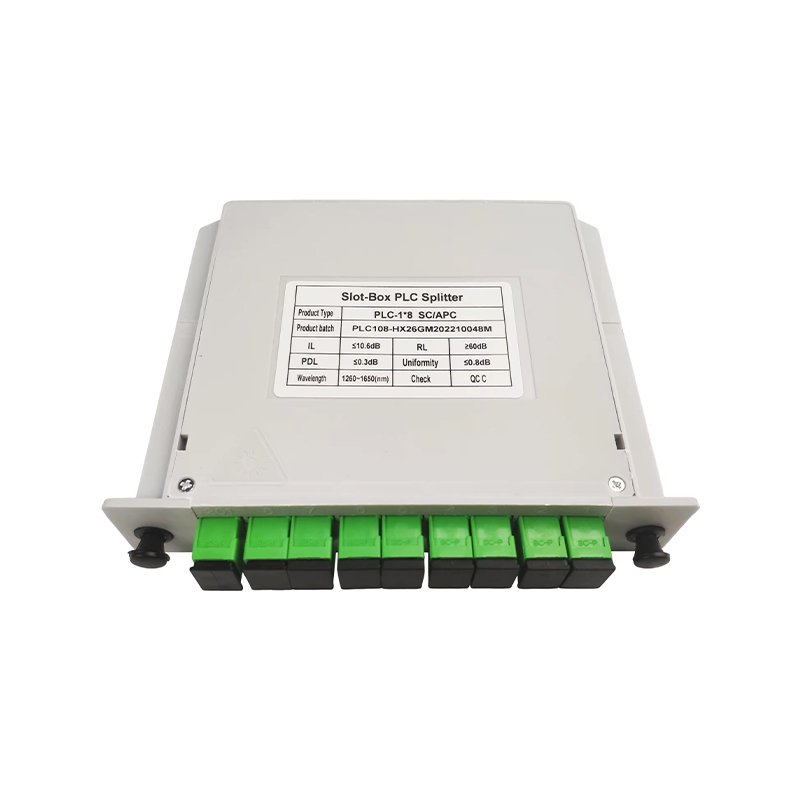 GSG-LGX-1x8-SC APC Fiberoptisk PLC Splitter