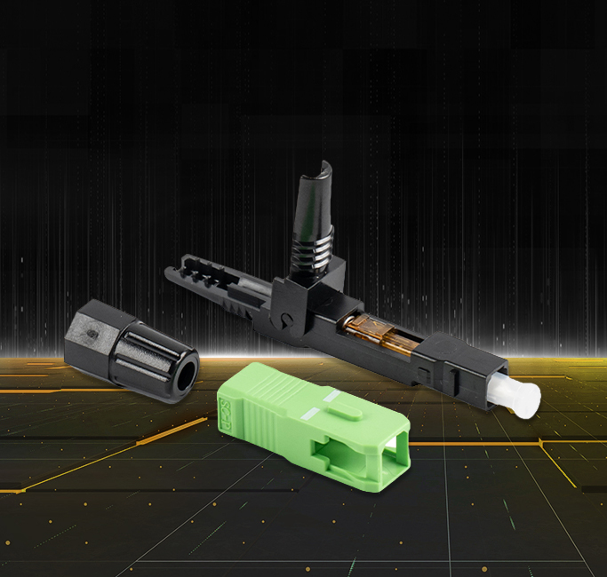 Fiberoptisk snabbkoppling 