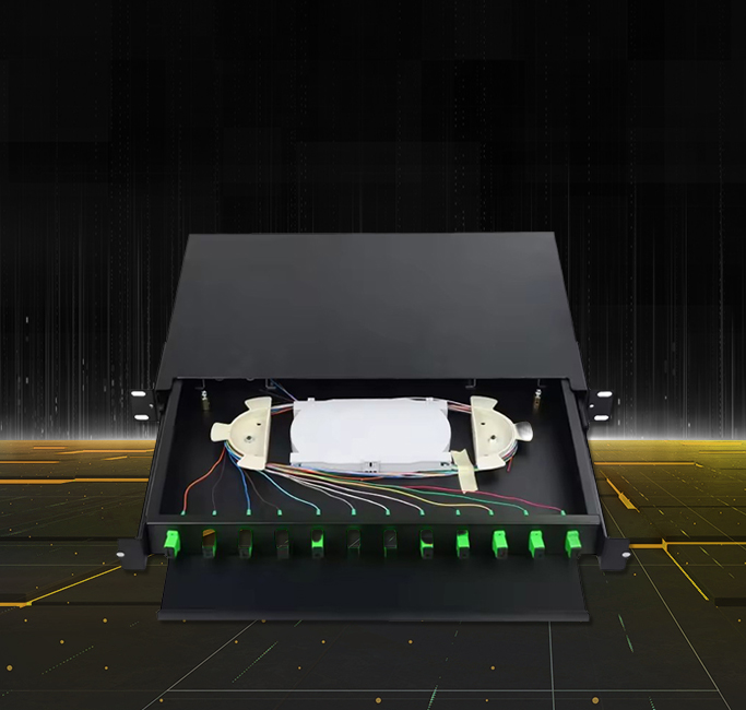 Fiberoptisk anslutningslåda 